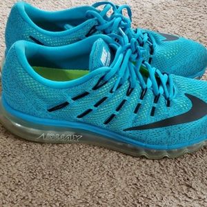 Mens Nike Air Max Brave Blue Lagoon Mesh Sz 11